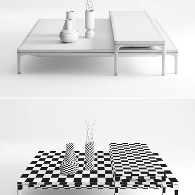 MDF ITALIA YALE LOW TABLE — Ver 3