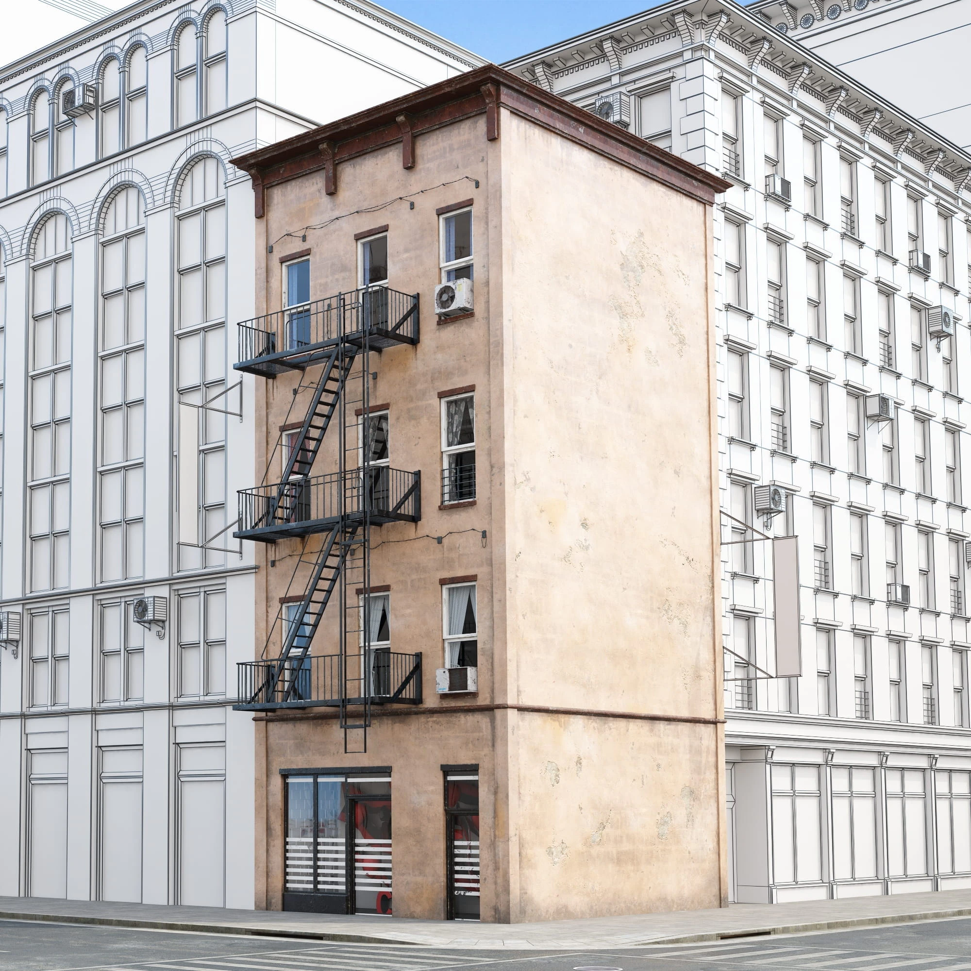 new york style buildings 018 — Скачать