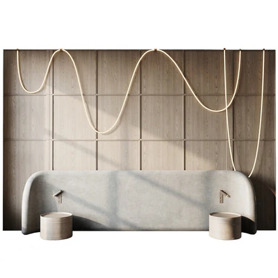Headboard 3d Wall Panel 21 — Вид 6