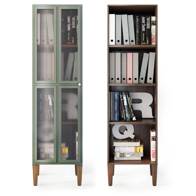 Шкаф книжный, однодверный Андерсен. Cabinet / bookcase by Etg-Home — Скачать