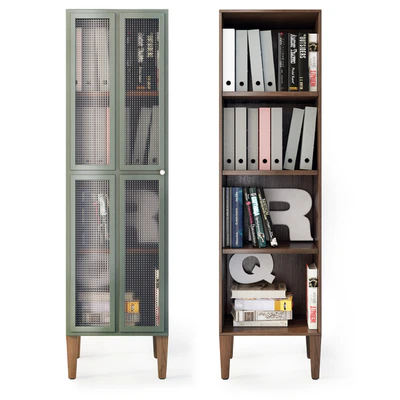 Шкаф книжный, однодверный Андерсен. Cabinet / bookcase by Etg-Home — Вид 4