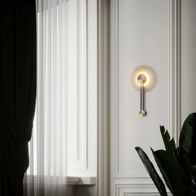 Solar Wall Sconce by Chelsom — Ver 3