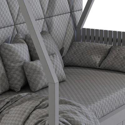 Children's bed in the form of a house 3 — Ver 5