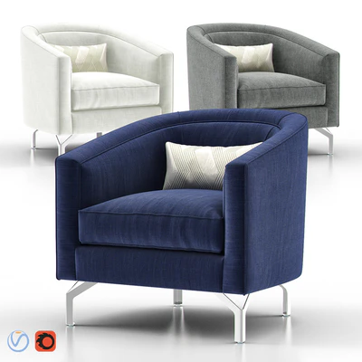 Annette Cabriole Armchair — Вид 1