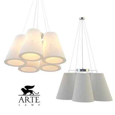 Chandelier Arte lamp A9535LM-5SS Paralume — Descargar