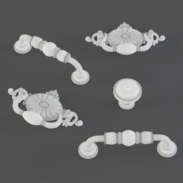 KITCHEN CUPBOARD CABINET DOOR HANDLES & KNOBS set 4 — Descargar