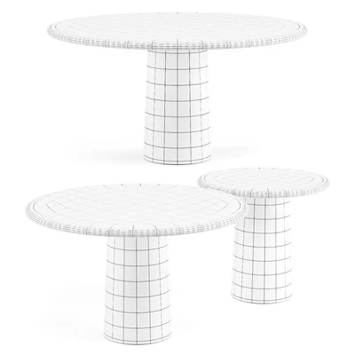 Collection Particulière: Afa - Dining Tables — Ver 7