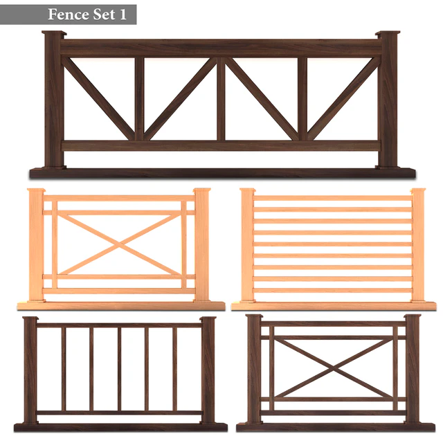 Fence Set 01 — Скачать