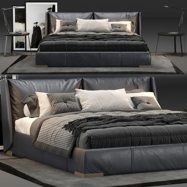 NATUZZI Fenice Bed — Descargar