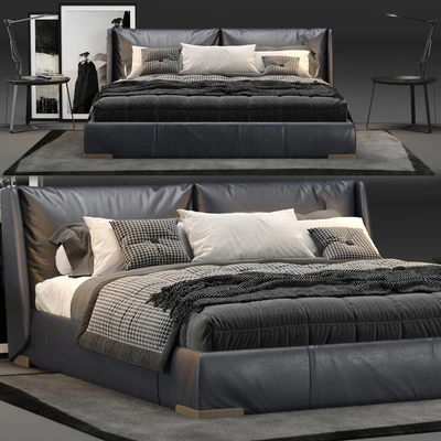NATUZZI Fenice Bed — Ver 1