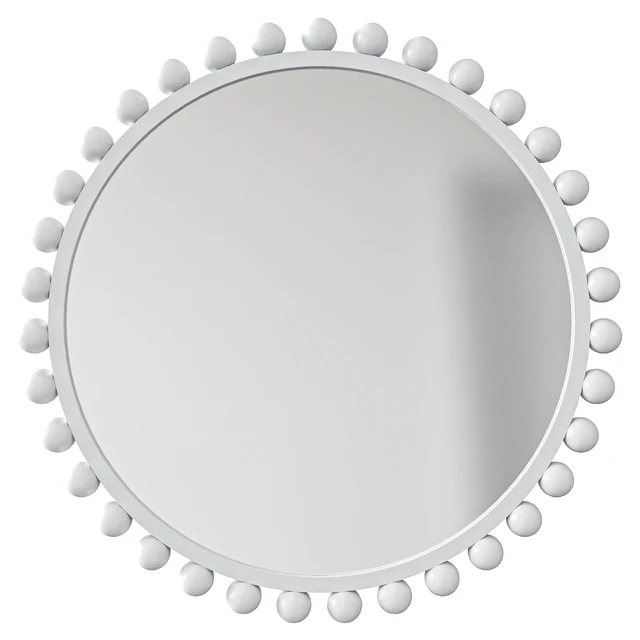 Uttermost Cyra Matte Wide Round Wall Mirror — Descargar