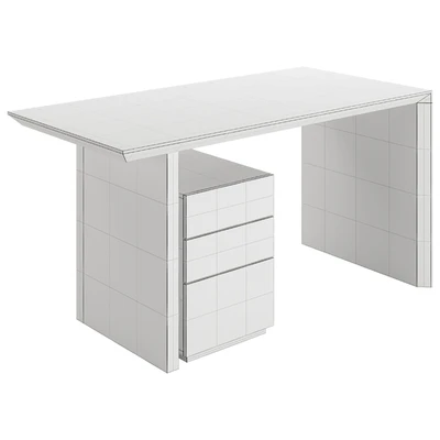 Modern 60 Wooden Desk by Homary — Вид 4