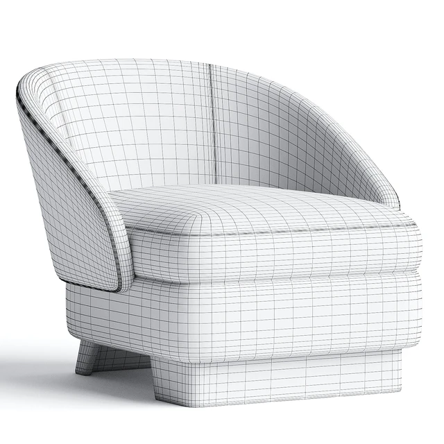 LAWSON | Armchair with armrests — Скачать