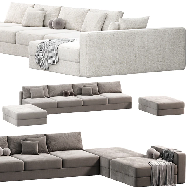 HAROLD Sofa by Meridiani, диваны — Скачать