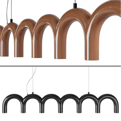 Oblure Arch LED pendant chandelier — Ver 5