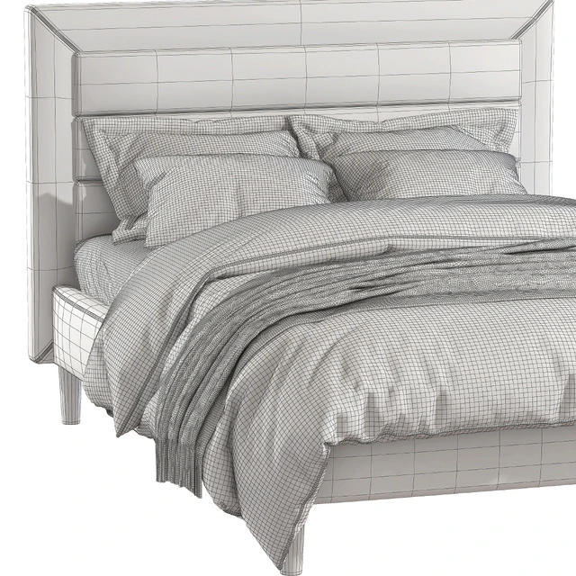 Mehta Tufted Upholstered Platform Bed — Descargar