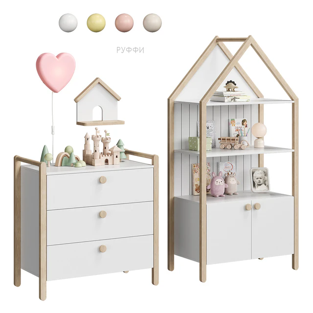 Руффи детская мебель Divan.ru set2 — Скачать