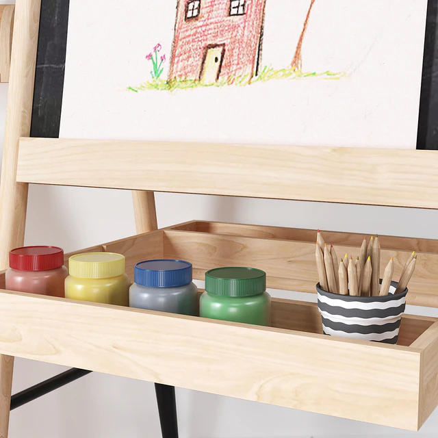 Crate and Barrel Wooden Art Easel ,Toy and Decor for Kids — Descargar