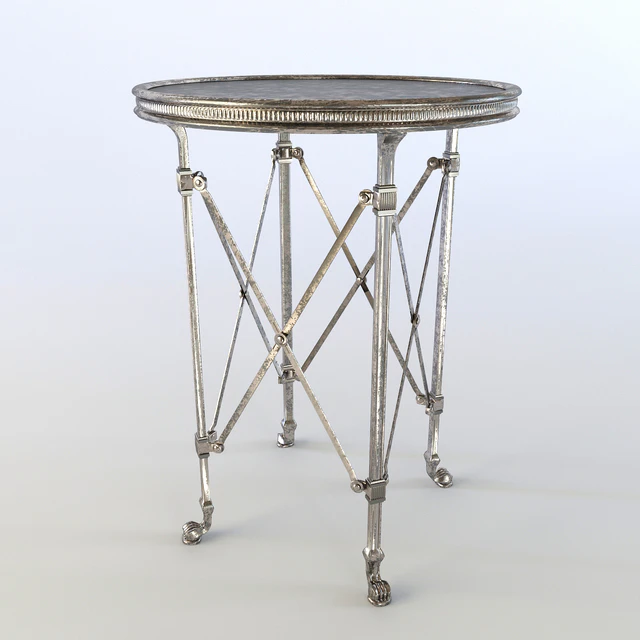Table "Montaigne GM Orsay Plt. Cuir" Metal — Descargar