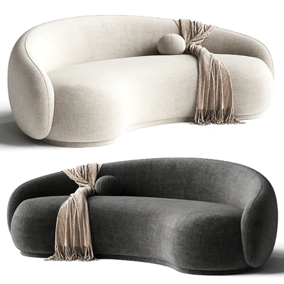 Kendall Sofa Blush — Вид 1