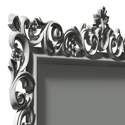 Floor mirror in a carved frame (baguette) — Ver 5