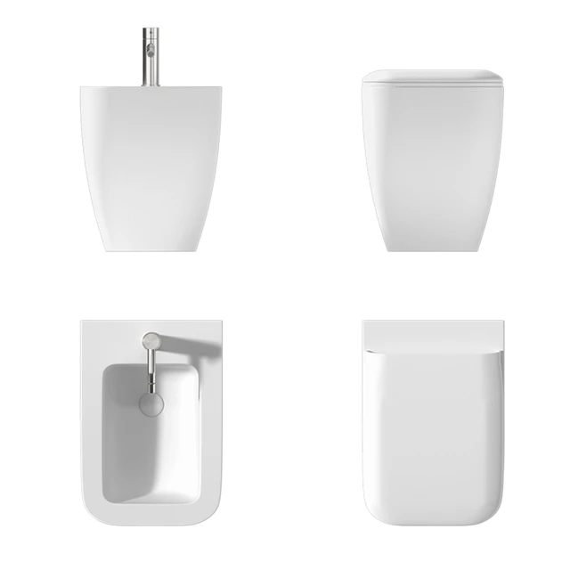 Cielo Shui Comfort Back to wall WC/Bidet — Скачать