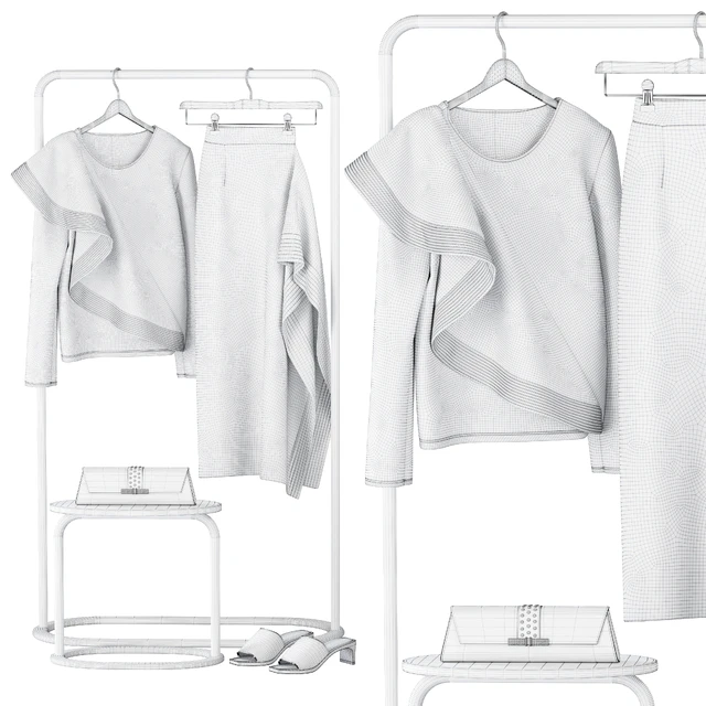 Givenchy Bluse and Skirt Set — Descargar