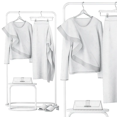 Givenchy Bluse and Skirt Set — Ver 6