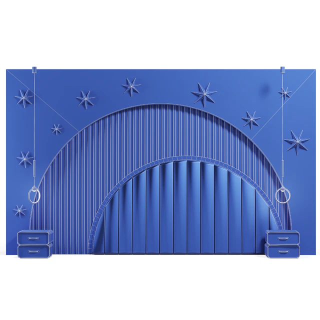 Headboard in nursery 01 — Descargar