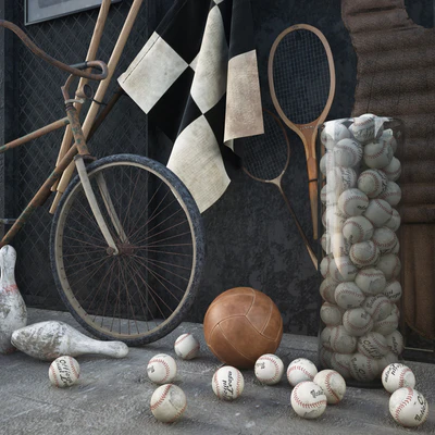 Vintage sport decor — Вид 3