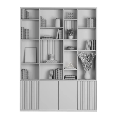 Rack and Bookcase 09 — Ver 4
