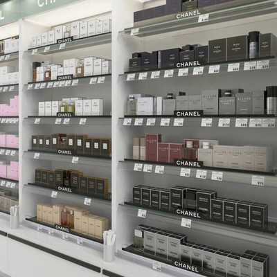 Торговый стеллаж с парфюмерией Chanel — Вид 5