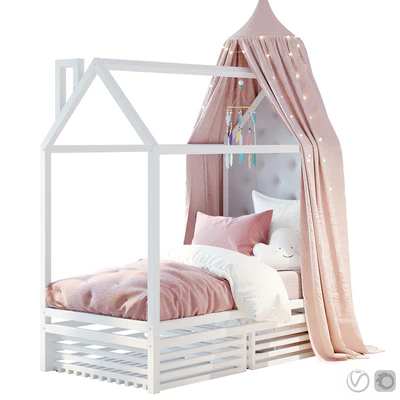 Bed house set 03 — Вид 1