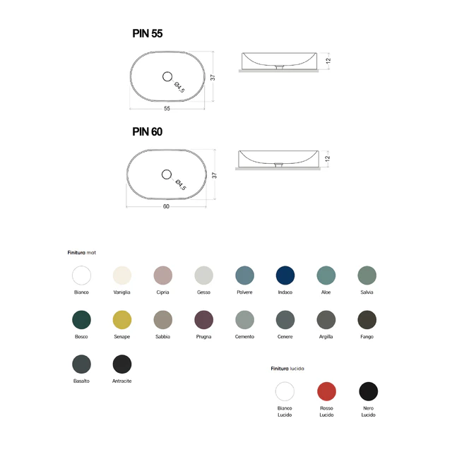 Nic Pin washbasins + Falper — Скачать