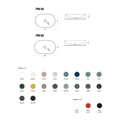 Nic Pin washbasins + Falper — Вид 3