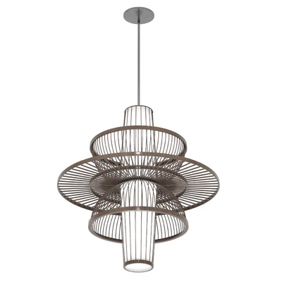 Pastoral Rattan Decorative Pendant Lights — Вид 7