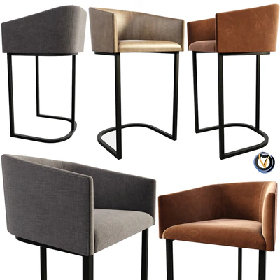 Noble Bar Chair — Ver 1