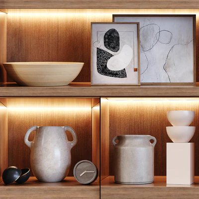 Interior Shelf Decoration 01 — Ver 6