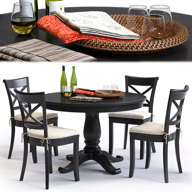 C&B Vintner Chair and Avalon Table — Скачать