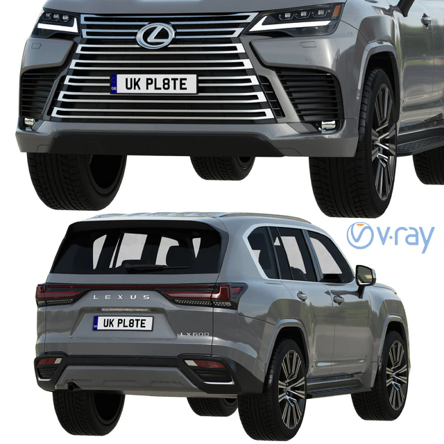 Lexus LX600 2022 — Скачать