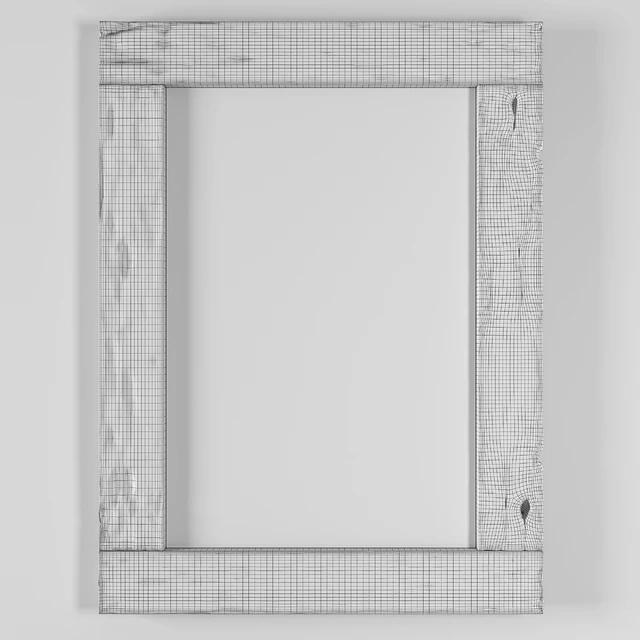 RH Reclaimed Railroad Ties Mirror — Скачать