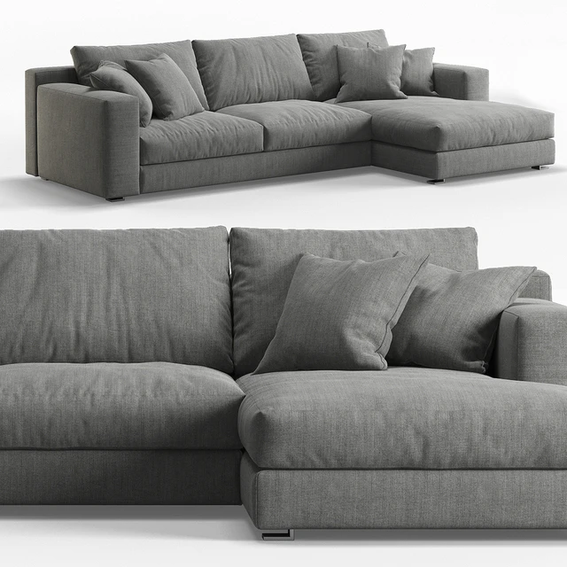 Cts Salotti Roger Corner Sofa — Скачать