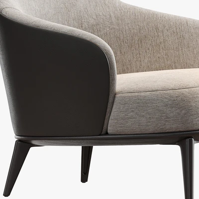 MINOTTI LESLIE ARMCHAIR — Ver 7