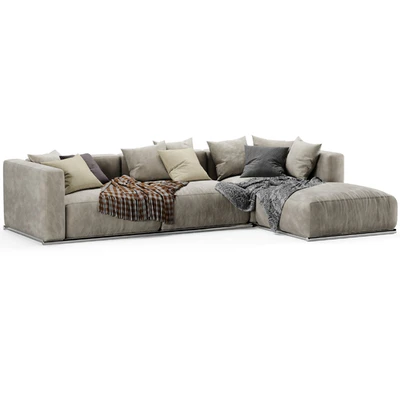 Poliform Shangai Chaise sofa — Ver 6