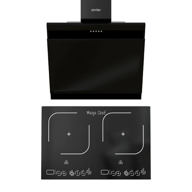 Induction Cooktop Mega Chef and Range Hood — Скачать