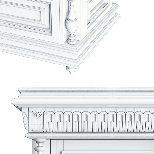 Antique curbstone with a banquet of the twentieth century — Descargar