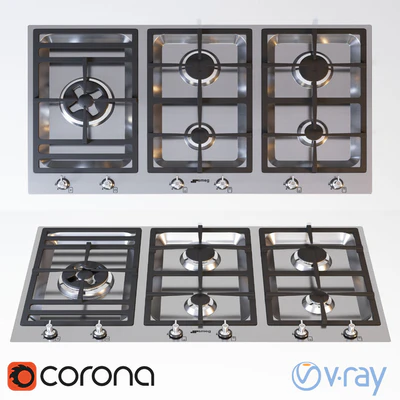 Gas hob Smeg, PSF906-4 — Ver 1