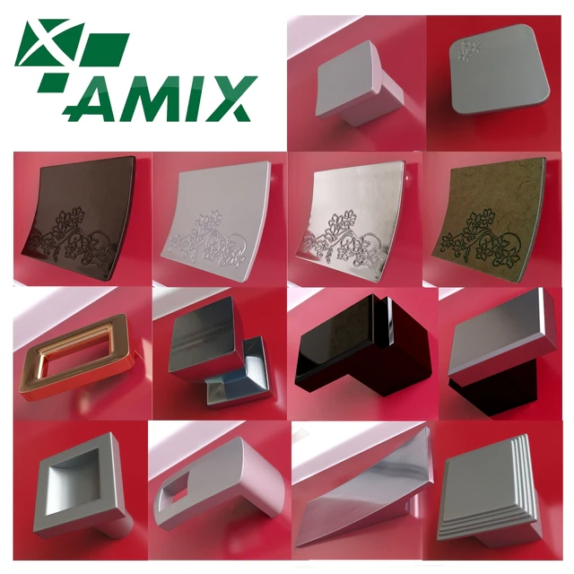 Мебельные ручки фирмы AMIX Модерн vol.3 вторая часть — Скачать