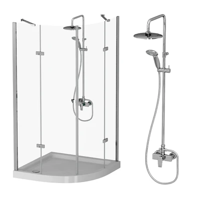 Shower corners Cezares set 1 — Ver 6