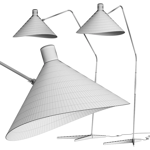 Aerin Mayotte Grande Arc Floor Lamps — Скачать